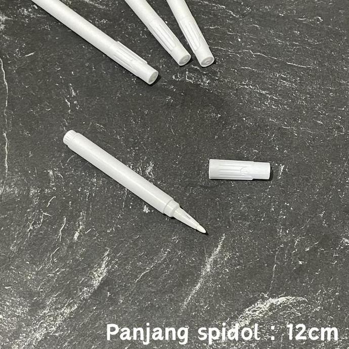 

[12Pcs] Spidol Kapur Putih | Liquid Chalk For Chalkboard Sticker Label New Stok