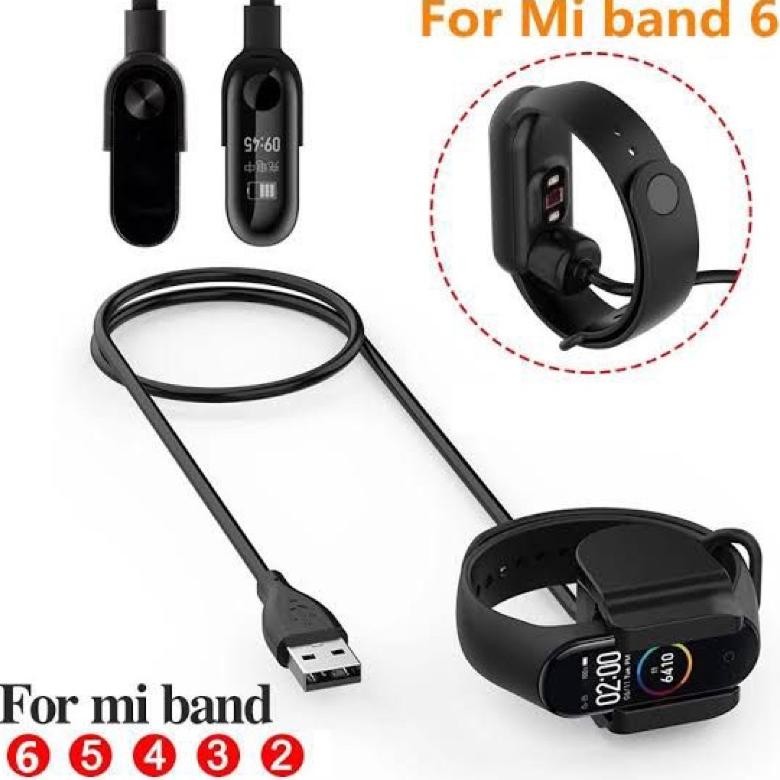 KABEL CHARGER ORI JAM XIAOMI MI BAND 2/MI BAND 3/MI BAND 4/MI BAND 5/MI BAND 6 WARNA HITAM DiM