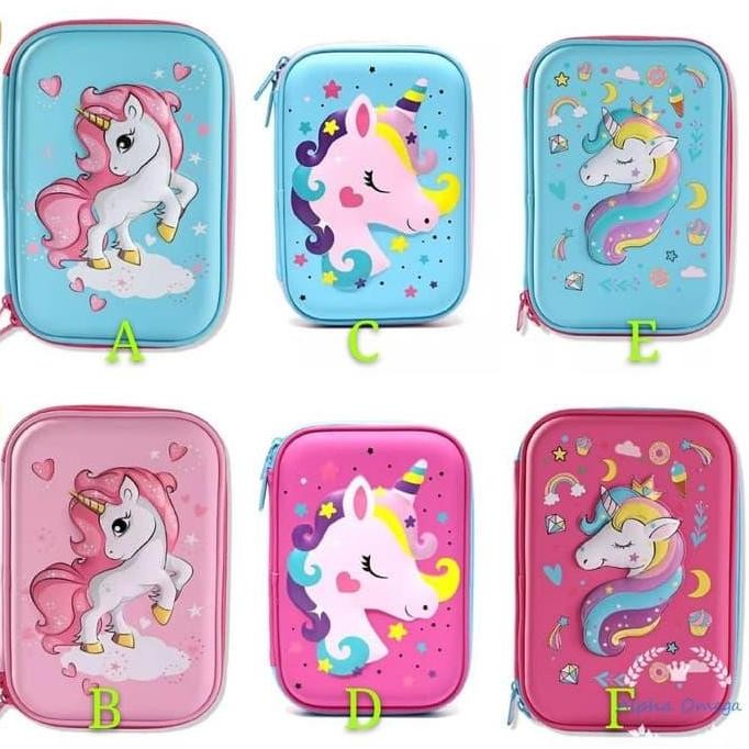 

Tempat Pensill Model Baru Edisi Unicorn Imut 2Nd / Tempat Pensil Unik New Stok