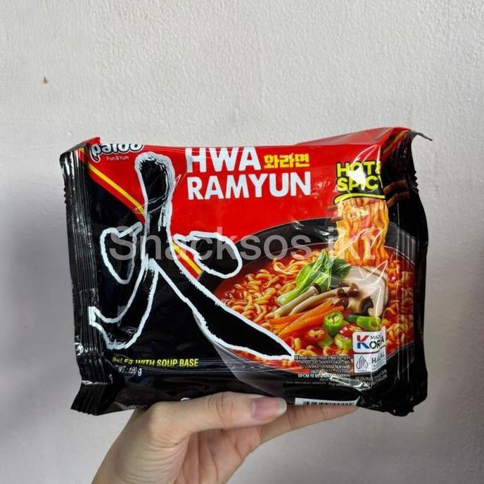

PADLO HWA RAMYUN HOT SPICY RAMEN MIE INSTANT NOODLE KOREA