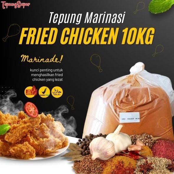 

Bumbu marinasi / CRN-1802 / Tepung Super / Rasa Seperti Anda Makan KFC - 10KG TX