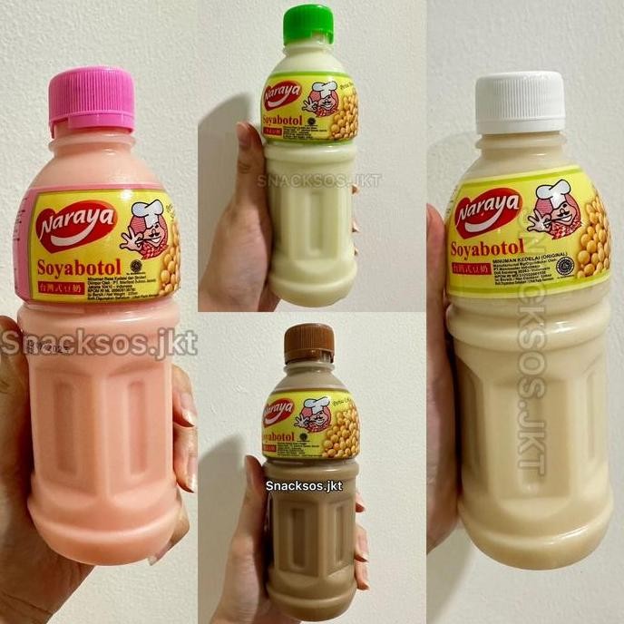 

NARAYA SOYA BOTOL MILK ORIGINAL / MELON / CHOCOLATE / STRAWBERRY - Susu Kacang Kedelai