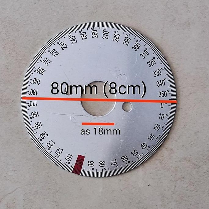 

Angka Derajat 8Cm As 18 New Stok