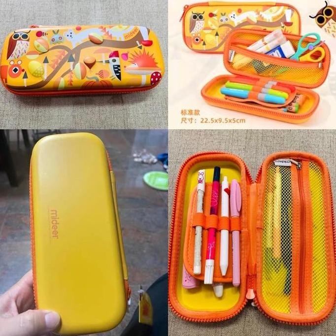 

Mideer 3D Pencil Box Kotak Pensil Bahan Eva New Stok