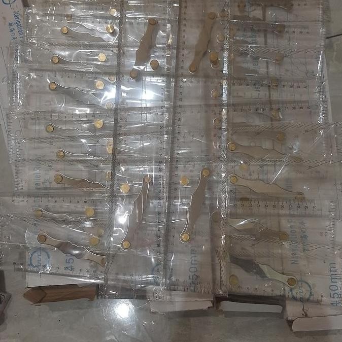 

Jangka Semat Dan Mistar Jajar / Set New Stok