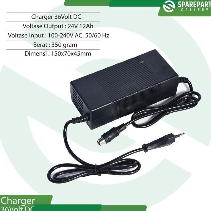 Charger Sepeda Listrik 36V Dc Mr.Jackie Eb904 Eb906 Sparepart Ori