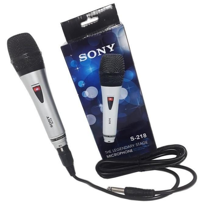 Sony SN 218 Microphone Kabel Mic Original Kualitas Bagus