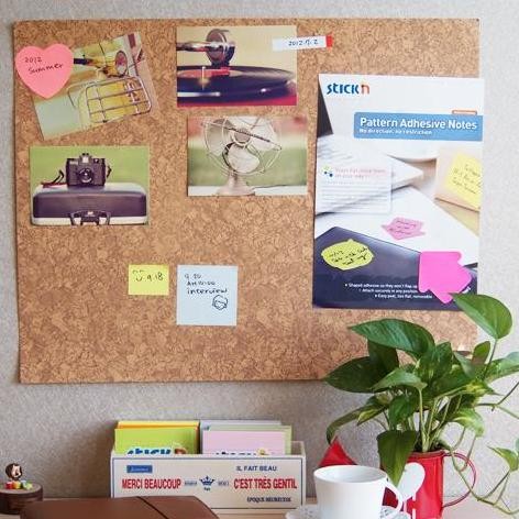 

Stick'N Self-Stick Board 23024 - 46X58Cm Grey Schedule Board New Stok