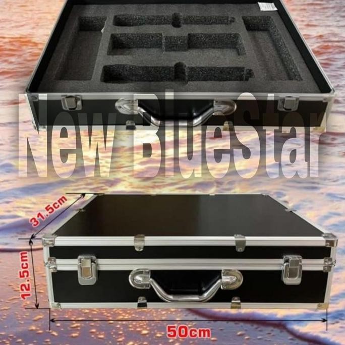 Koper Mic Wireless Aluminium Hardcase AS 25 Kotak Pelindung Mikrofon