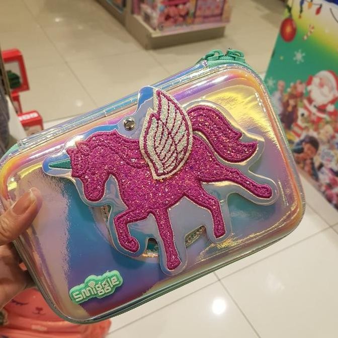

Smiggle Hardtop Pencil Case Unicorn Original New Stok
