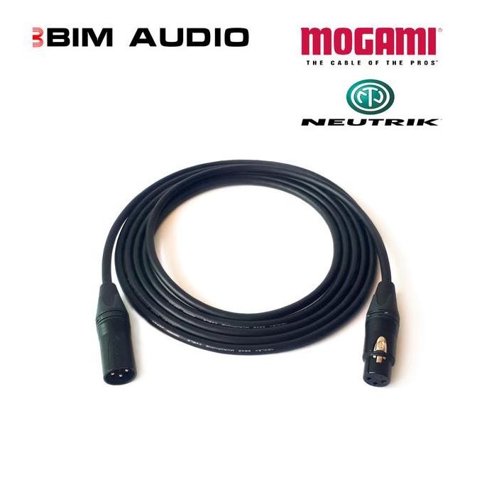 Kabel Mic MOGAMI Gold Stage NEUTRIK - XLR Male to Female 3pin Premium Audio