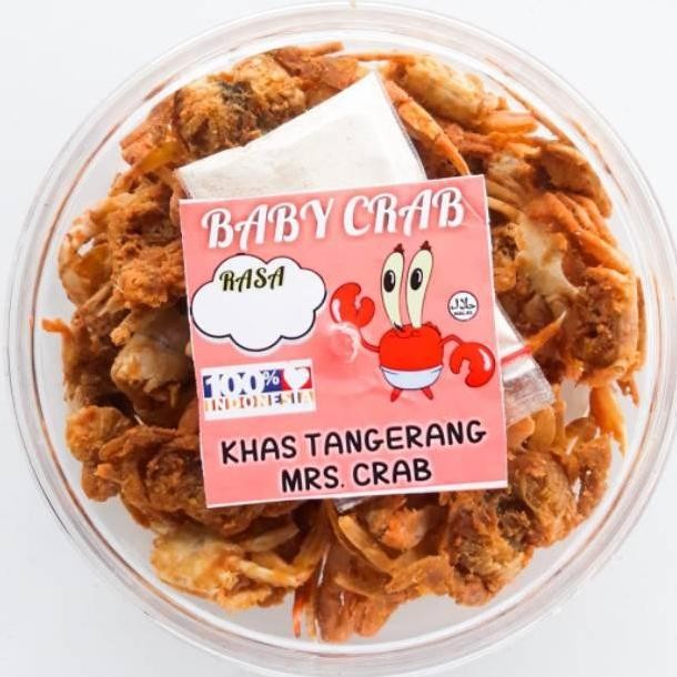 

Keripik Snack Cemilan Krupuk Makanan Ringan Kepiting Pedas 140Gr