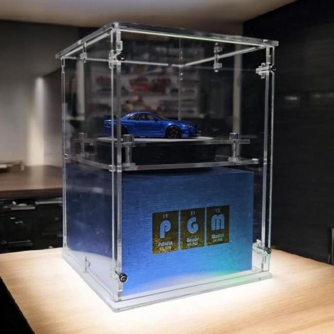 

TERMURAH - display akrlik untuk pgm bulat type slim