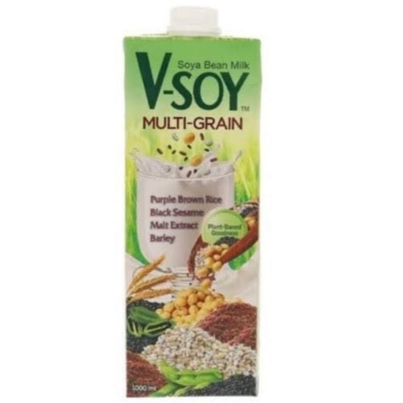 

[Kecil Vsoy Multigrain 1 Liter / Vsoy Multigrain Susu Kedelai Dg-4
