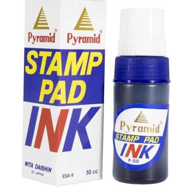 

Tinta Pyramid Stamp Pad 50Ml (Perlusin) New Stok
