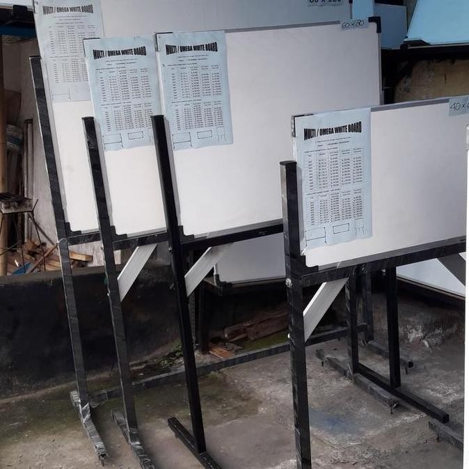 

White Board Magnet 60X40Cm + Roda New Stok