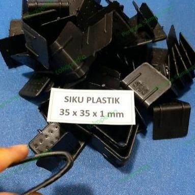 1 Kg Siku Plastik Pelindung Sudut Karton Packingan / Strapping Corner murah