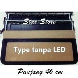 Tempat / Dudukan / Bracket Plat Nomor Mobil Terbaru 2014 Acrylic Absolute murah