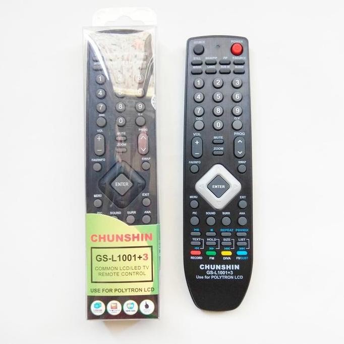 REMOT/REMOTE TV LCD/LED POLYTRON 81G862 81i355 81i430 MULTI/UNIVERSAL murah