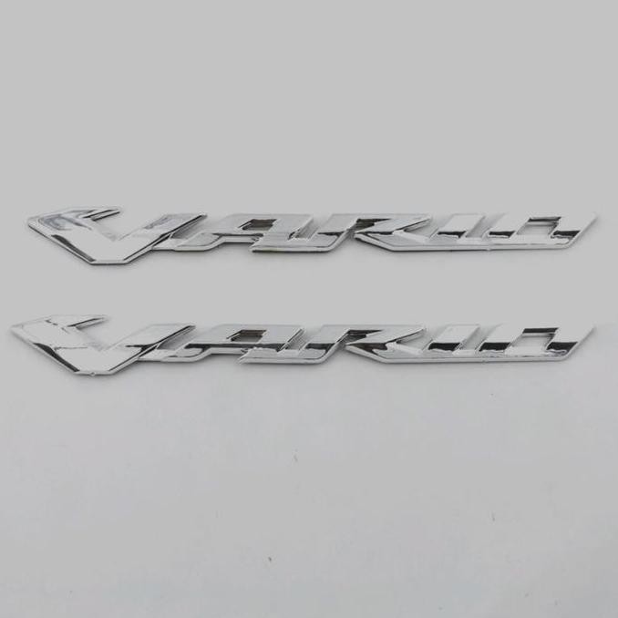 (SEPASANG)Emblem Vario Timbul 125/150, Emblem Vario satu set timbul