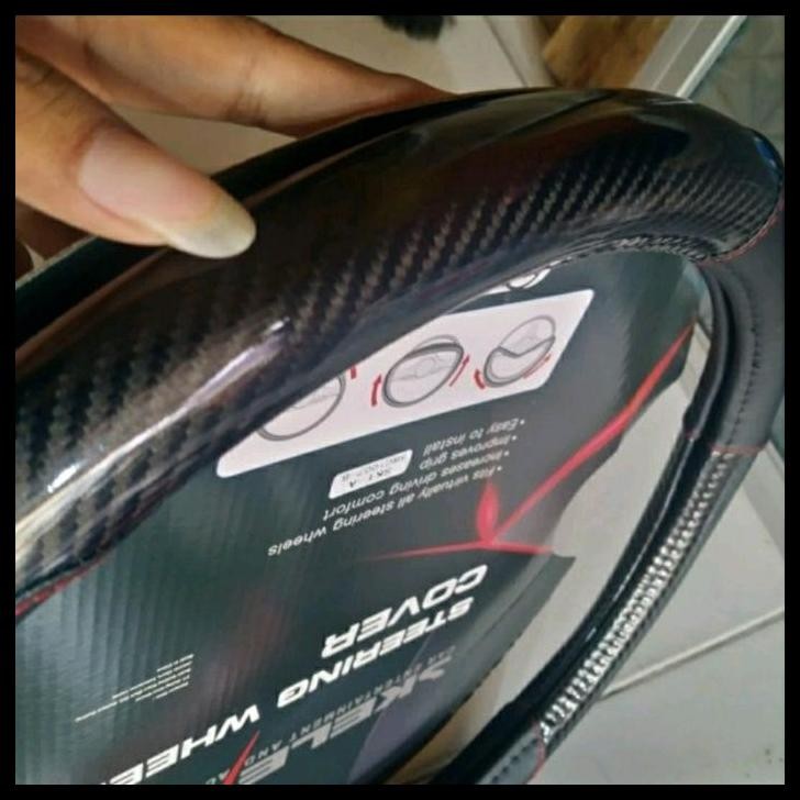 HOT DEAL SARUNG STIR KARBON EXLUSIVE COVER SARUNG / MOBIL HONDA JAZZ 2018 