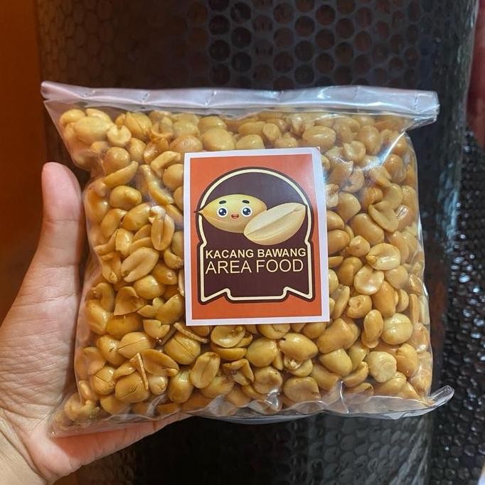 

Kacang Bawang Berat 500G Camilan Enak Gurih Dan Empuk Cemilan Snacks (Setengah Kg) Makanan