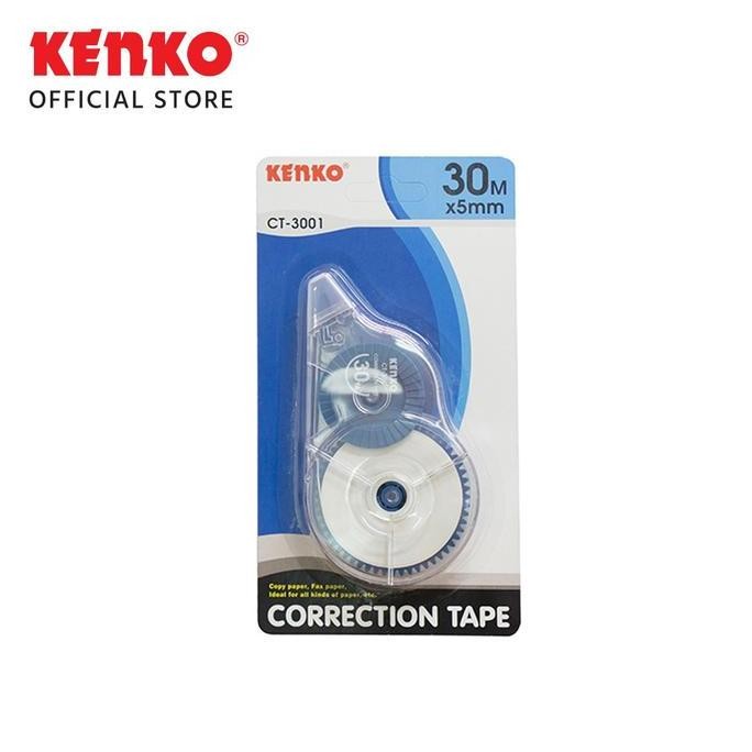 

(Lusin) Tipex Correction Pen Tape Kertas - Kenko Ct-3001 ! New Stok