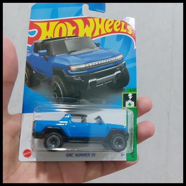 TERBARU HOTWHEELS GMC HUMMER EV BIRU 