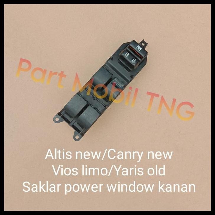 TERMURAH SAKLAR POWER WINDOW TOYOTA YARIS/NEW VIOS GEN 2 