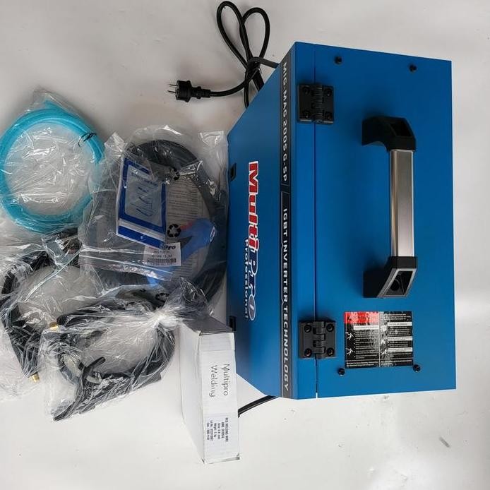 ready  MESIN LAS CO2 MULTIPRO 3 IN 1 MIG MAG 200 GSP TANPA GAS TIG ARGON MMA