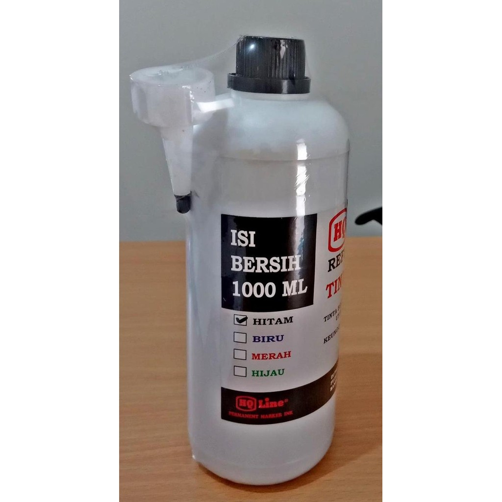

Tinta Refill Spidol Permanen Hq Line Kemasan 1000 Ml New Stok