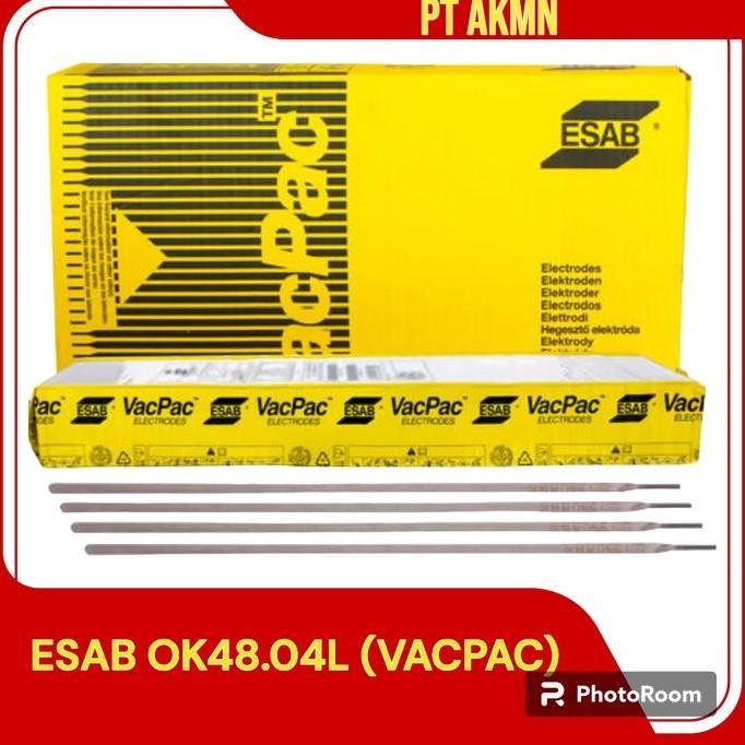 ready  Kawat Las ESAB OK 48.04L | AWS E7018 | VACPAC