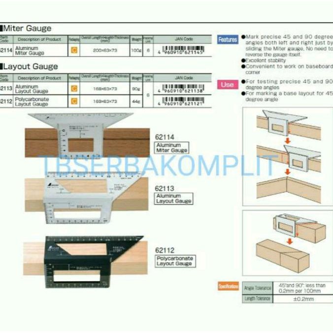 

Penggaris Busur 45 Dan 90 Derajat Shinwa Japan 62114 Aluminium Jepang New Stok