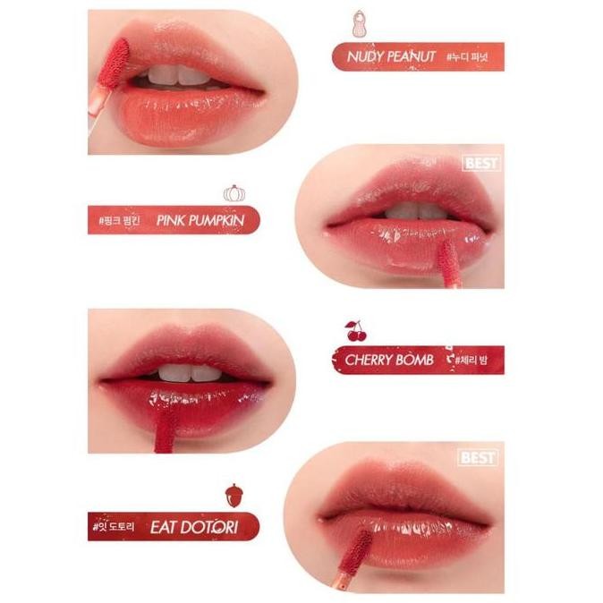 Romand Juicy Lasting Tint Liptint Lipstick Gloss Bibir Liquid Lipstik Waterproof