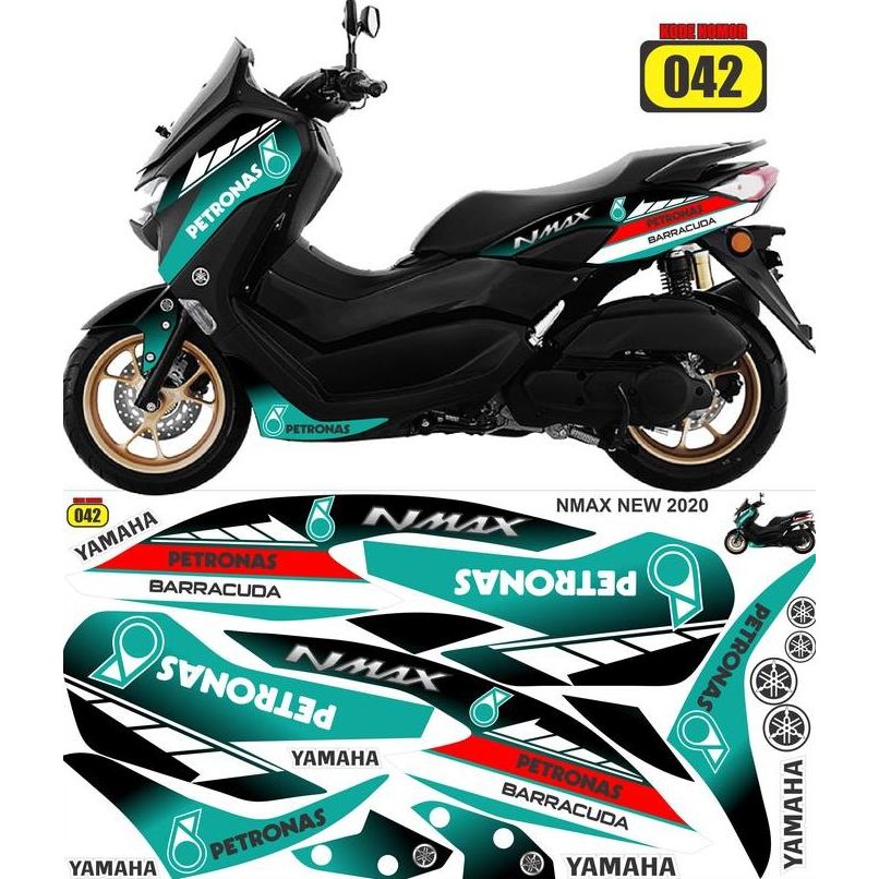 Stiker Striping NMAX NEW 2020 2022 Variasi Petronas Motor Sticker LIS
