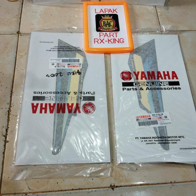 STICKER STRIPING LIS TANGKI BOX RX KING BIRU 2005 ORIGINAL