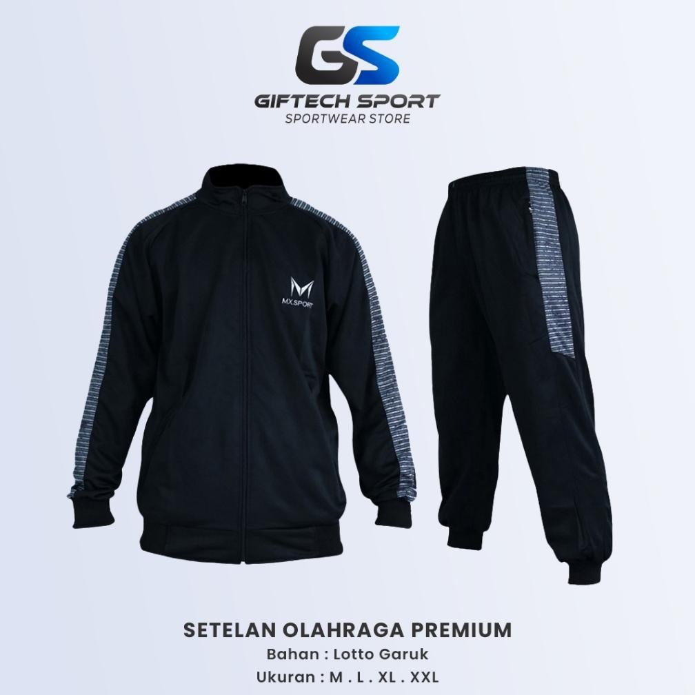 Setelan Olahraga Pria Wanita Lengan Panjang Baju Senam Pria Wanita 1 Set Jaket Olahraga Setelan Runn