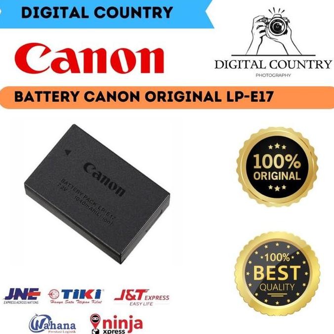 BATTERY CANON LP-E17 - BATTRAI CANON LP-E17 ORIGINAL