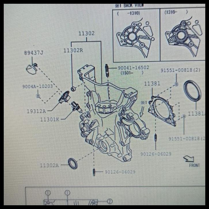 TERMURAH COVER RANTAI SIGRA 1000CC COVER TIMING SIGRA 1000 RUMAH FILTER OLI 