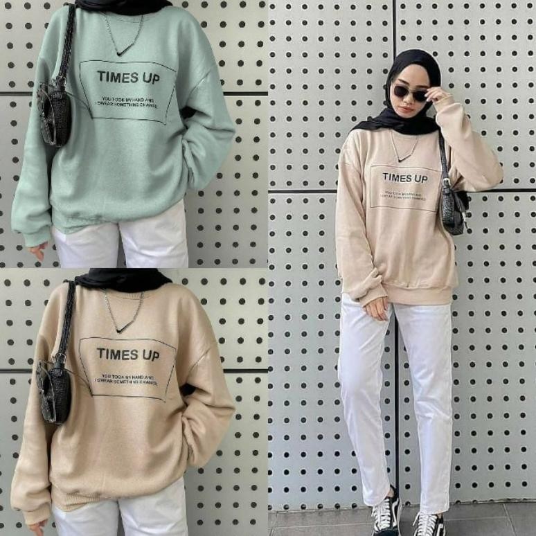 Oversize Times Up Sweater | Sweater Times Up