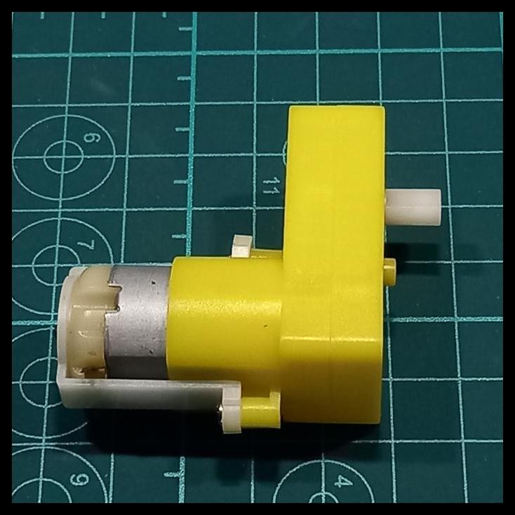 TERMURAH KR13125HD 50-100RPM 3-6 VOLT DC PLASTIC GEARBOX MOTOR DINAMO LISTRIK 