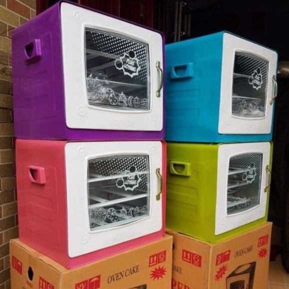 OVEN CAKE FLIPPER WARNA / OVEN TANGKRING / OVEN KOMPOR / OVEN DI ATAS KOMPOR WARNA CANTIIK DiM
