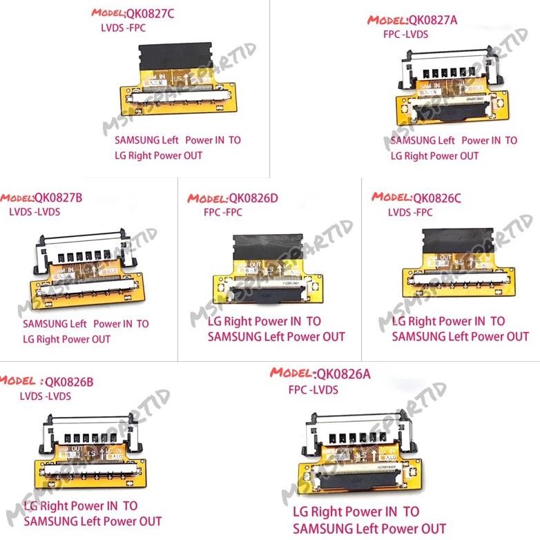 KONVERTER LVDS FHD 51PIN SOCKET TCON LVDS 51PIN DiM