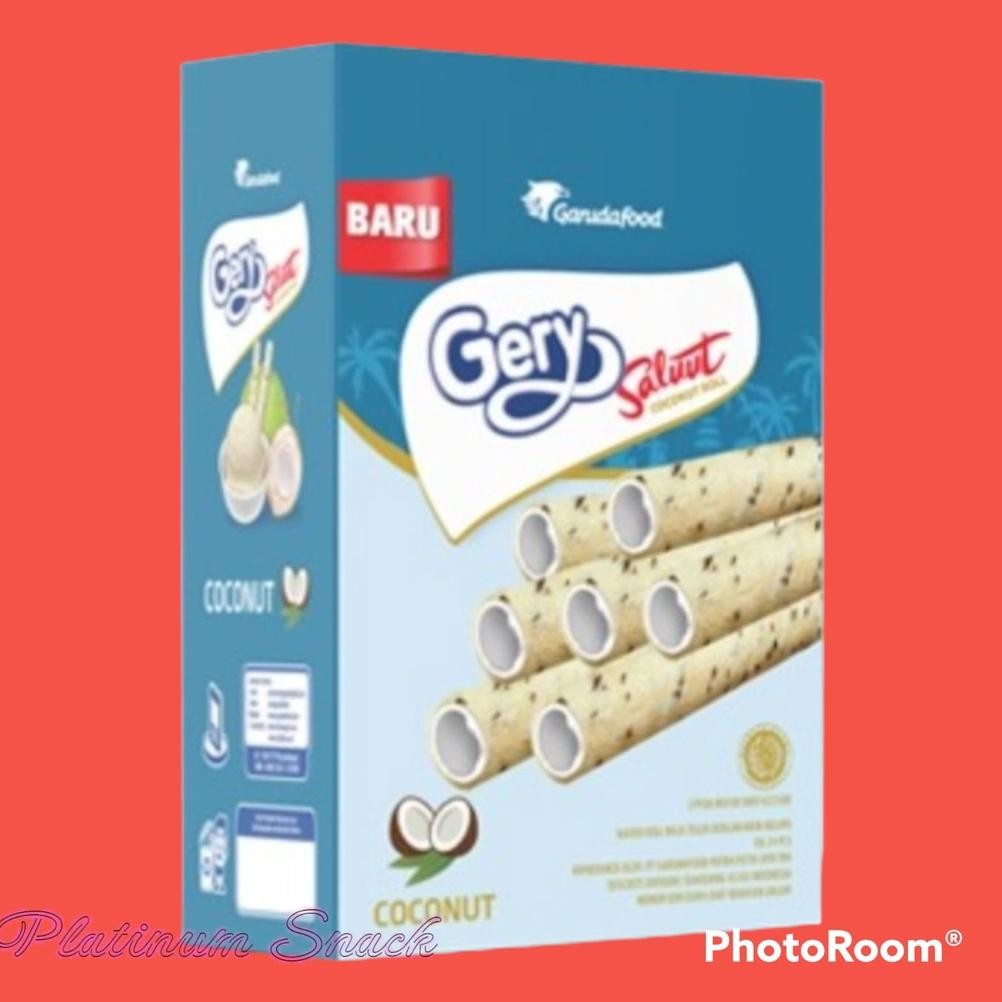 

Gery Saluut Coconut Roll | 24 @ 6 Gr | Garudafood