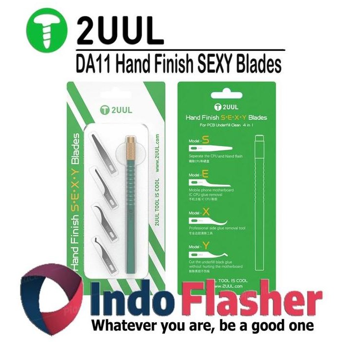 

Terlaris 2Uul Da11 Hand Finish Sexy Blades Set Pcb Pisau Congkel Ic Emmc Cpu Ready Stok