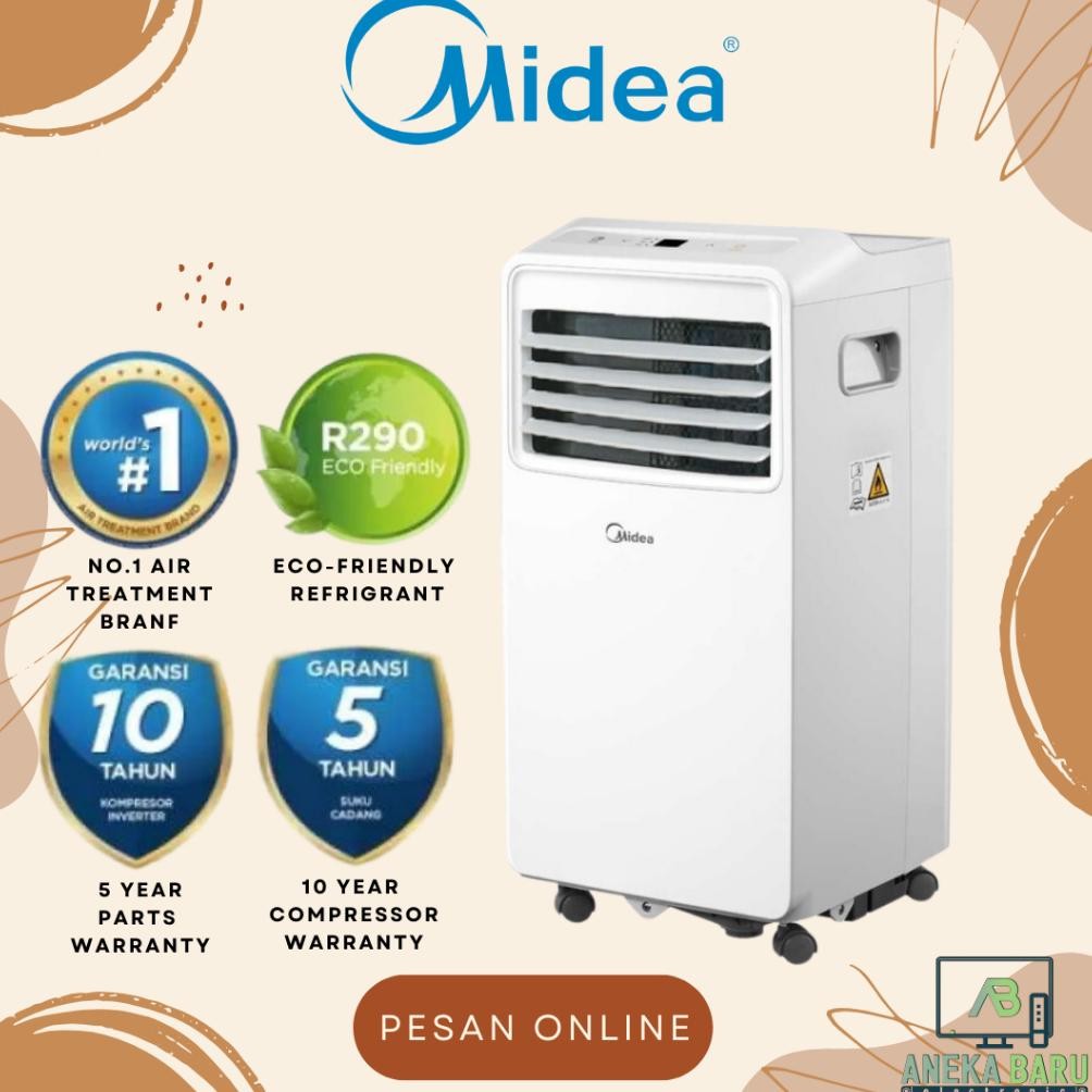 [READY & COD] Midea AC Portable 1/2 Setengah 0.5 PK MPHA-05CRN7 / 05CRN7 / MPHA 05 CRN7 DiM