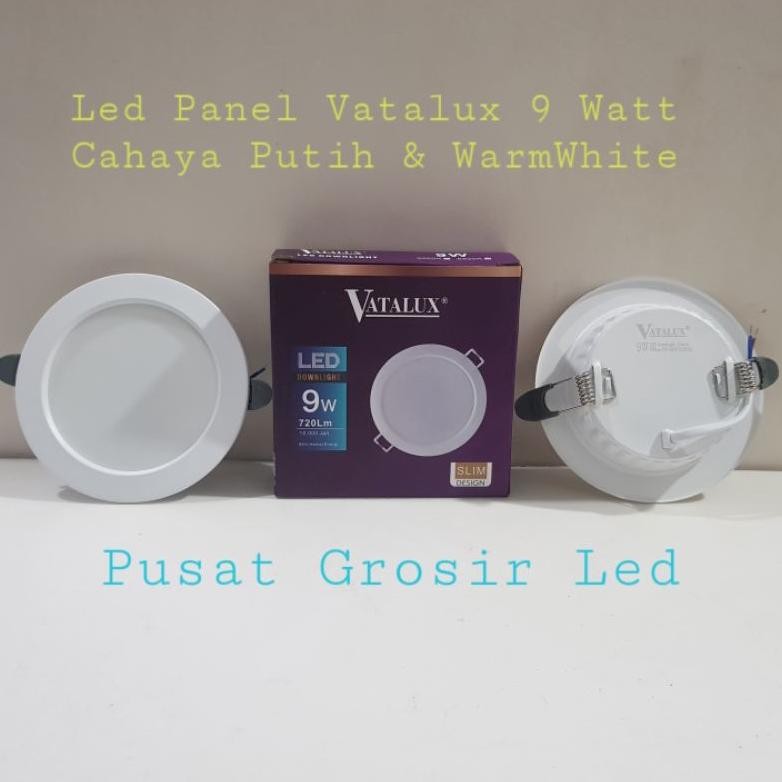 Led Panel Vatalux 9 watt inbow / Downlight Led Vatalux 9 watt DiM