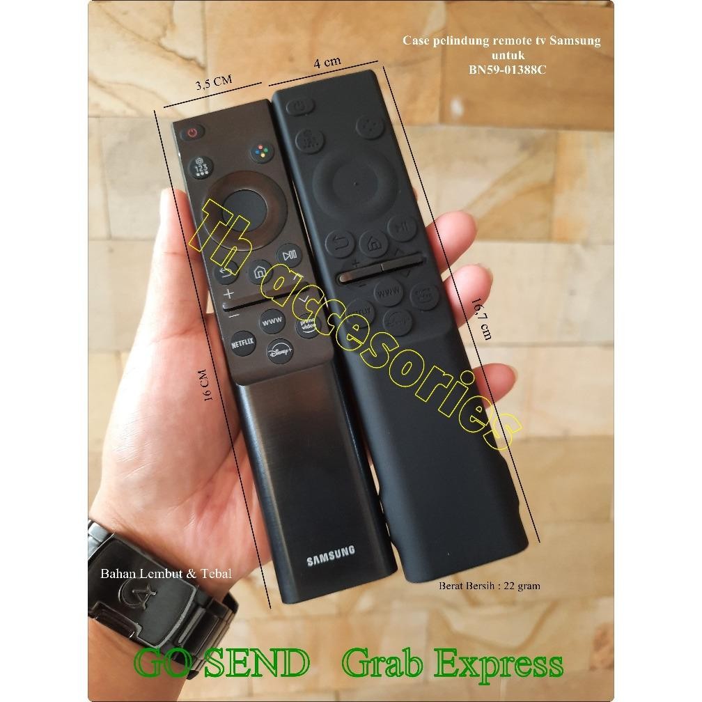 Case silicone pelindung Remote tv Samsung DU7000 / CU7000  BN59-01388C DiM