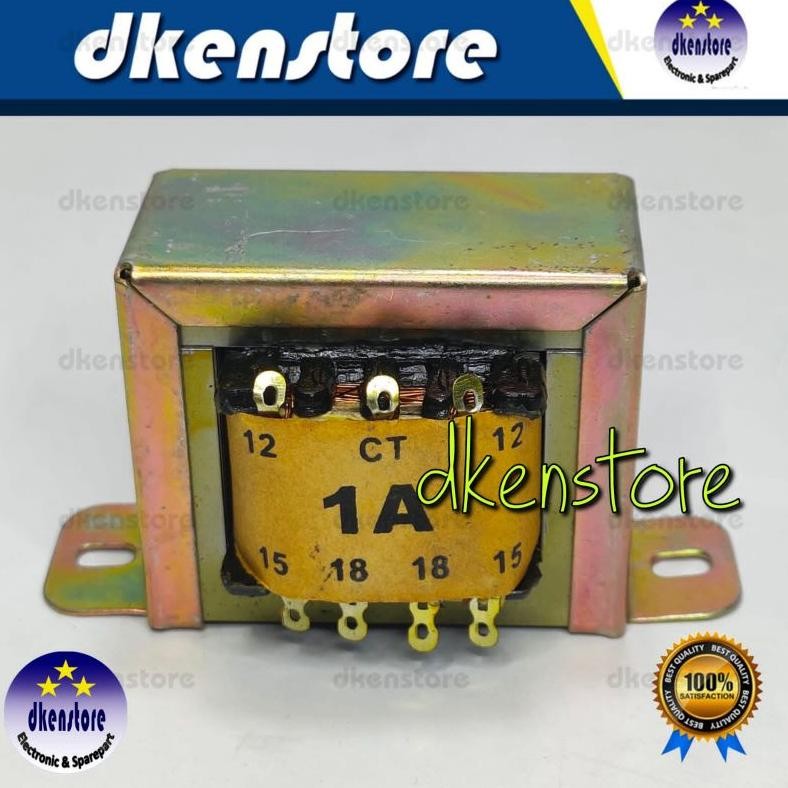 Trafo Realpro 1A CT 18v trafo 1A Ct18v 1ampere tembaga murni DiM