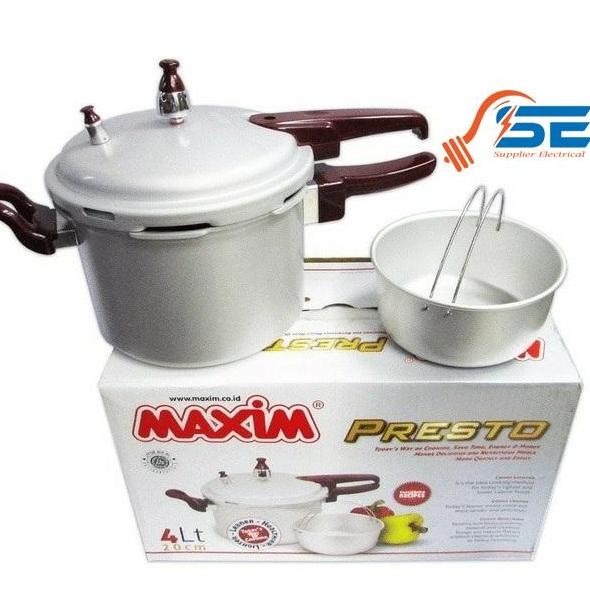 Panci Presto 20 Cm 4 Liter Pressure Cooker Panci Presto